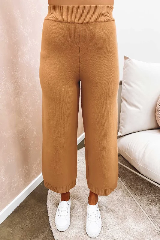 Jacques Knitted Pant Sand Casual Lounge Pants