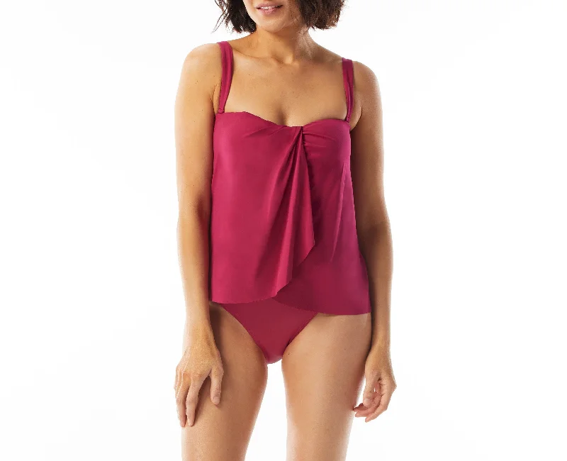 Clarity Bandeau Tankini Top Comfortable Tankini Set