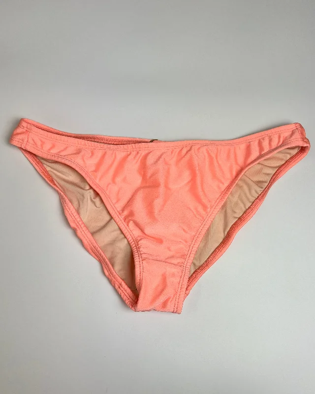 Coral Swim Bottom - Medium Strap Bikini Set