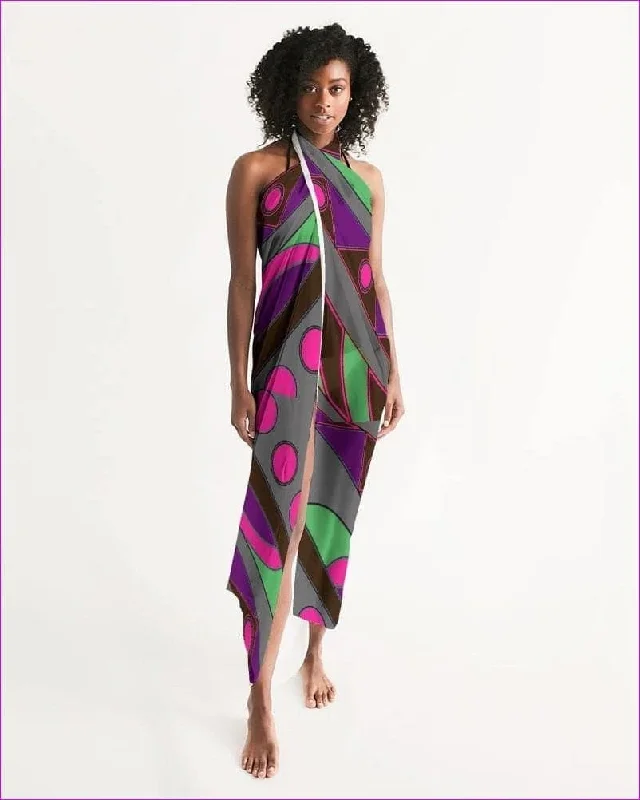 Eccentric Wear Swim Cover Up Bold High-Cut Bikini