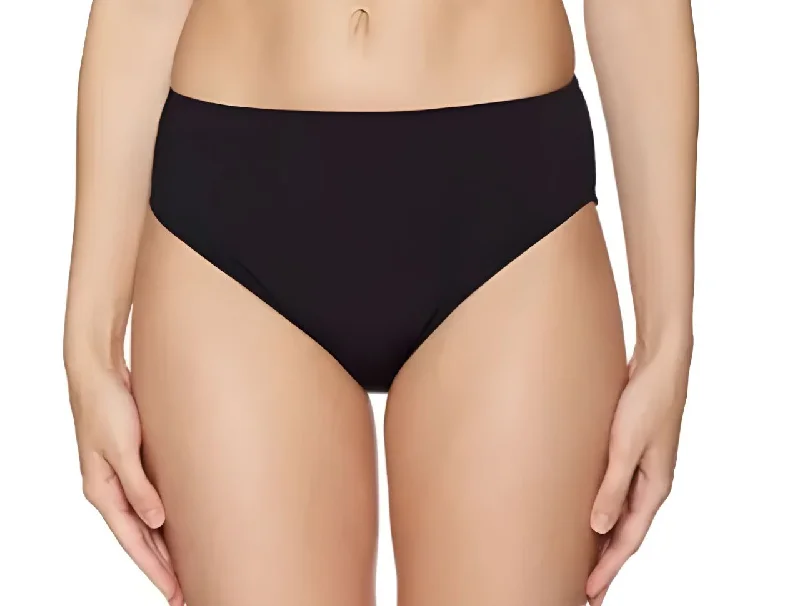 GOTTEX Women's Black Profile High Rise Swim Bottoms #E837-1P90 10 NWT Strapless Swimsuit Top GOTTEX Women's Black Profile High Rise Swim Bottoms #E837-1P90 10 NWT Strapless Swimsuit Top