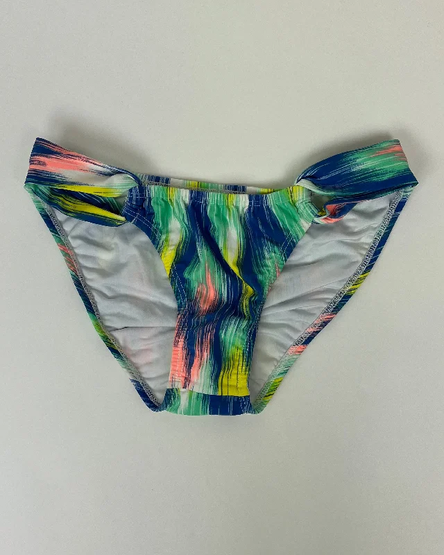 Multi-Colored Abstract Swim Bottom - Small Chic Bikini Set