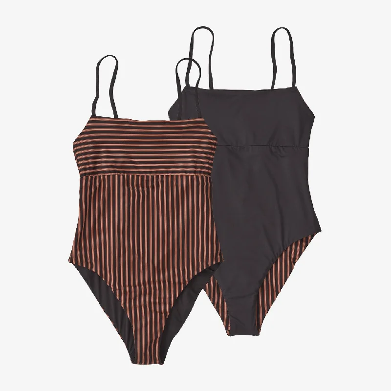 Patagonia W's Reversible Sunrise Slider 1pc Swimsuit Elegant Swimsuit Bottoms