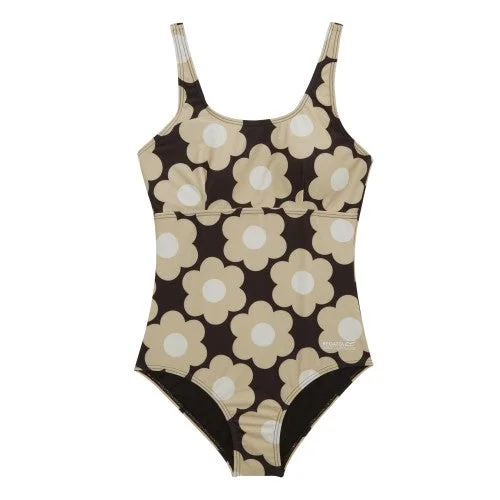 Regatta Womens/Ladies Orla Kiely Sixties Daisy One Piece Swimsuit Elegant Ruffle Swimsuit Regatta Womens/Ladies Orla Kiely Sixties Daisy One Piece Swimsuit Elegant Ruffle Swimsuit