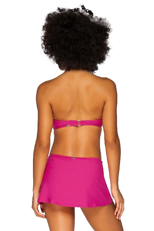 Sunsets Pitaya Kokomo Swim Skirt Bottom Ruffled Swimsuit Top
