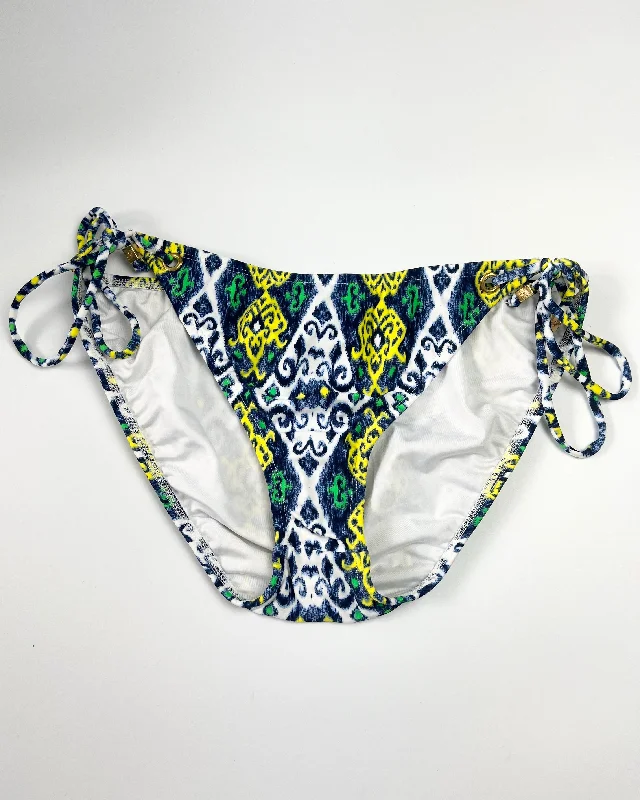 Yellow, Green, and Blue Abstract Diamond Swim Bottom - Extra Large Summer Ready Swimsuit Yellow, Green, and Blue Abstract Diamond Swim Bottom - Extra Large Summer Ready Swimsuit