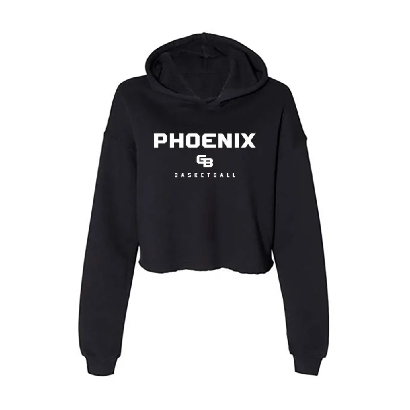 UW Green Bay - NCAA Women's Basketball : Sophie Lahti - Women's Crop Fleece Hoodie Hoodie with Hem Fringe Bohemian Relaxed UW Green Bay - NCAA Women's Basketball : Sophie Lahti - Women's Crop Fleece Hoodie Hoodie with Hem Fringe Bohemian Relaxed