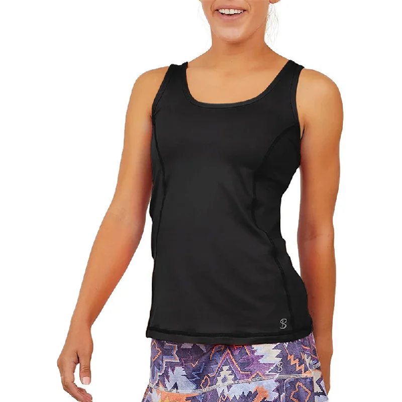 Sofibella UV Colors X Womens Tennis Tank Top open back tank
