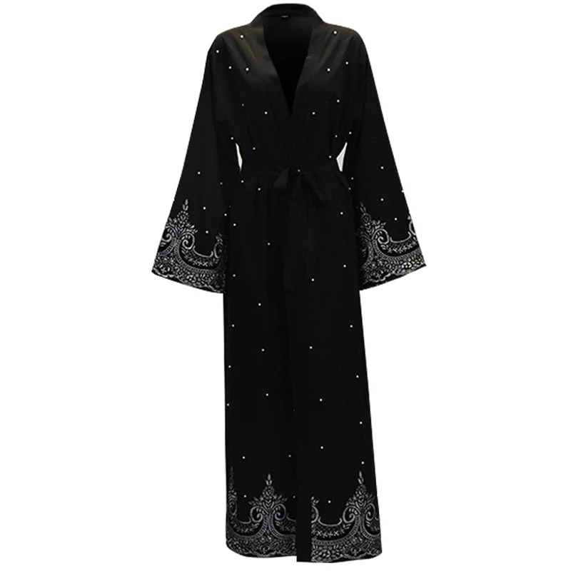 Black cardigan